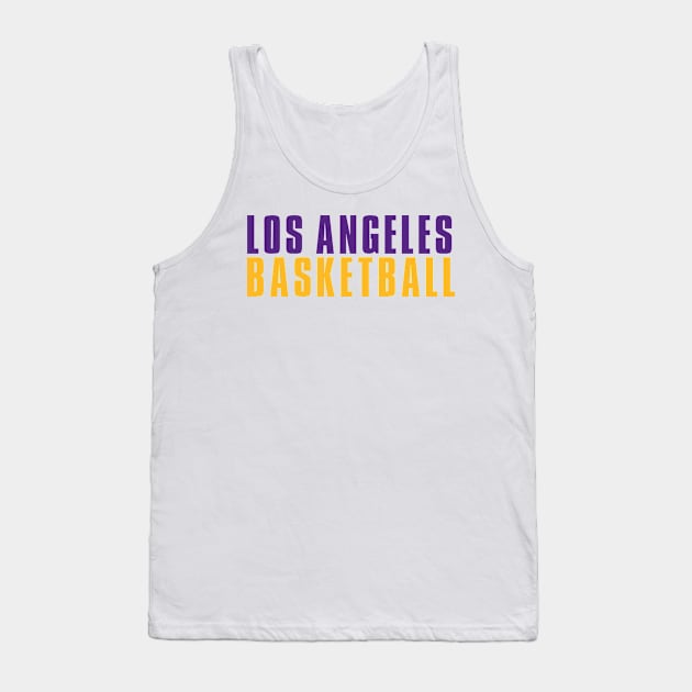 Los Angeles Lakers Tank Top by teakatir